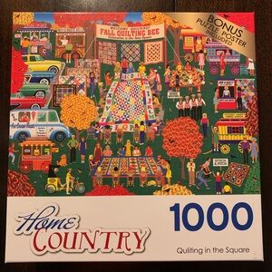Quilting in the Square 1000-Piece Puzzle